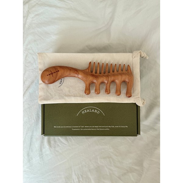 원목 두피 괄사