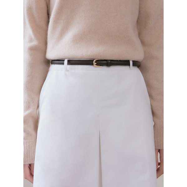 신세틱 레더 슬림 벨트 [4COL]