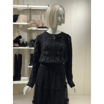 에고이스트 [파주점] 리본 레이스업 꽈베기 니트(ER4OKL51)