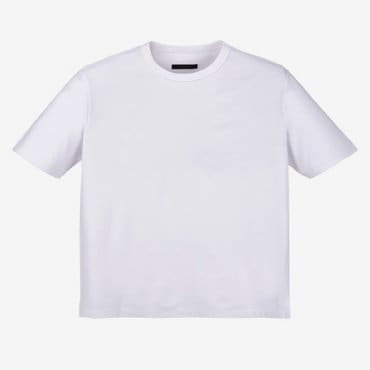 질스튜어트뉴욕 [24SS][GENTLE JERSEY] 화이트 반팔 레귤러핏 티셔츠 (JNTS4B002WT)