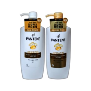 극손상 케어 샴푸 750ml 1개 + 컨디셔너 750ml 1개 (총2개)
