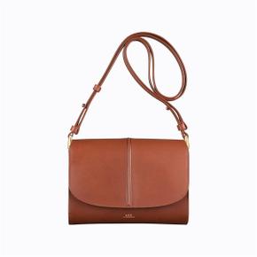 A.P.C. Betty Calfskin Horizon small Bag PXAWV-F61567 / Noisette