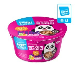 푸디버디 빨강라면 컵 (84g X 1개)