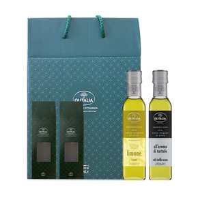 올리타리아 엑스트라버진 레몬+트러플 올리브유 250ml 2P 선물세트