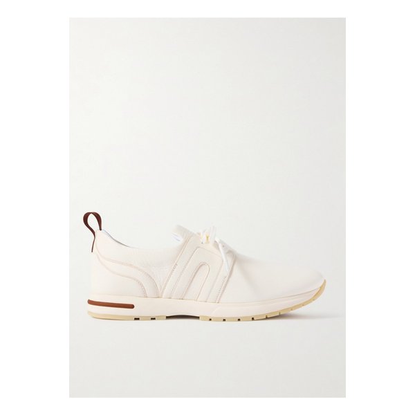 360 Lp 플렉시 워크 가죽 스니커즈 화이트 46376663162893154