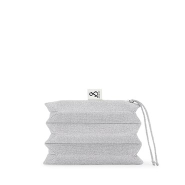 조셉앤스테이시 Lucky Pleats Pouch S Starry Platinum(0JSN5PC40301F)