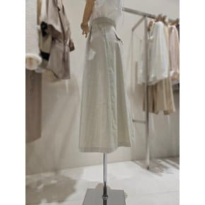 [부산점] 사선단추 핀턱 스커트 (NJW5MS584)