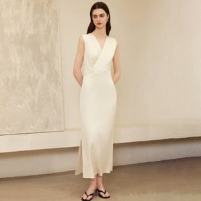 [7월19일예약배송]YY_V-neck sleeveless long dress