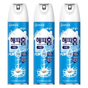 해피홈 에어로솔 수성 무향 500ml X 3개