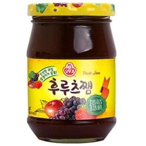 모닝빵 브런치 아이들간식 후루츠쨈 모닝빵 300g