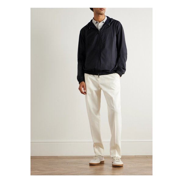 리버시블 스톰 시스템 윈드메이트 셸 캐시미어 후드 봄버 재킷 46376663162903770