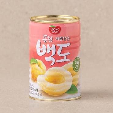 동원 백도 400g