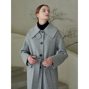 [단독] WOOL BLEND WIDE BALMACAAN HANDMADE COAT