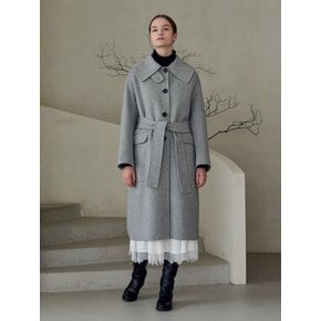 [단독] WOOL BLEND WIDE BALMACAAN HANDMADE COAT