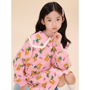 [Print Bakery] 러블리 쭈리 원피스  핑크 (BI4971G91X)