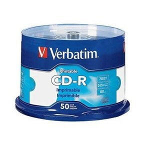 CD-R 52배속 700MB 프린터블 케익통/50매