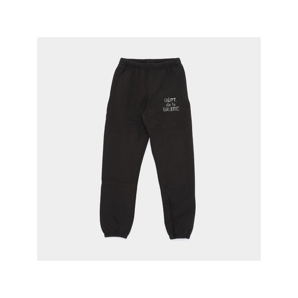갤러리디파트먼트 DEPT 프린트 스웨트 남성 팬츠 FSP-40107 WBLK