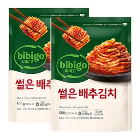 [CJ] 비비고 썰은배추김치 500G x 2봉