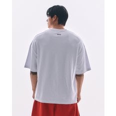 ALI BUTTERFLY&BEE 오버핏 그래픽 반팔 화이트