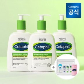 모이스춰라이징 로션 473ml 3개+미니4종+열전도헤어롤