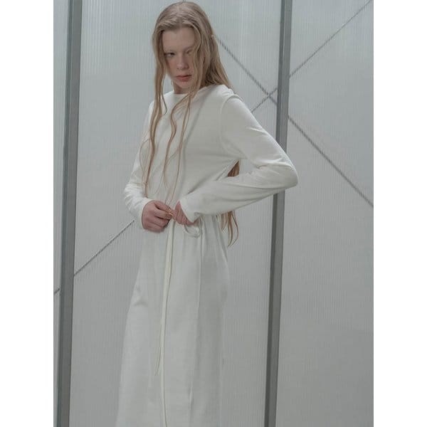 [리퍼브] Strap Loose Fit Maxi One-Piece_IVORY