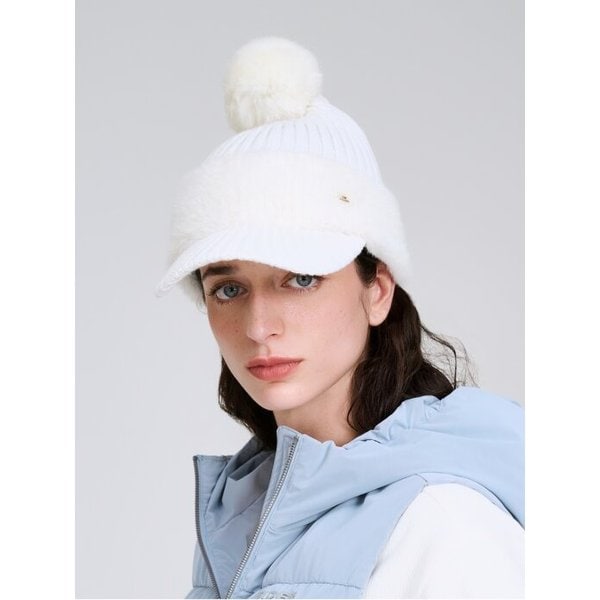 [부산점] 여성 밍크사 니트캡 DWW25C13