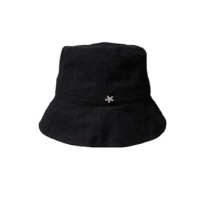 LACE BLACK BUCKET HAT