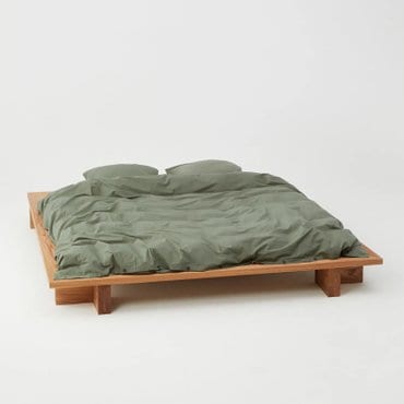 테클라 Percale Single Duvet Cover Olive Green 140X200