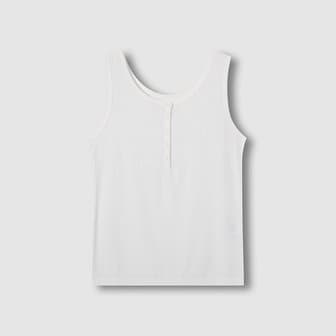 JAJU 여 모달 립 민소매 라운지 티셔츠 J206201087001