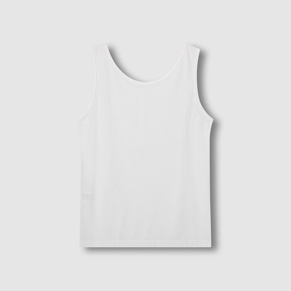 여 모달 립 민소매 라운지 티셔츠 J206201087001