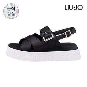 소가죽 메탈 버클 샌들 LOVELY SANDAL 01 L241SE23BK