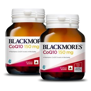 호주 Blackmores 블랙모어스 코엔자임큐텐 코큐텐 COQ10 150mg 30캡슐 2병