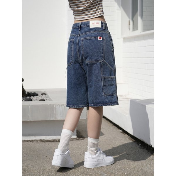 W1096 CARPENTER BERMUDA PANTS (5COLORS)