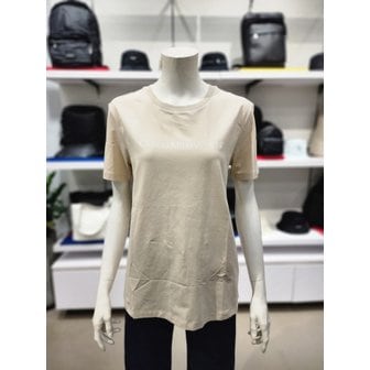 Calvin Klein Jeans [파주점] [캘빈클라인진]CK진여성 기본 로고 스트레이트핏 반팔티셔츠(J219146-ACI)
