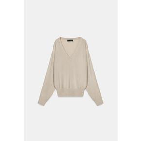 ZARA 자라 브이넥 울 스웨터 1509 003 081