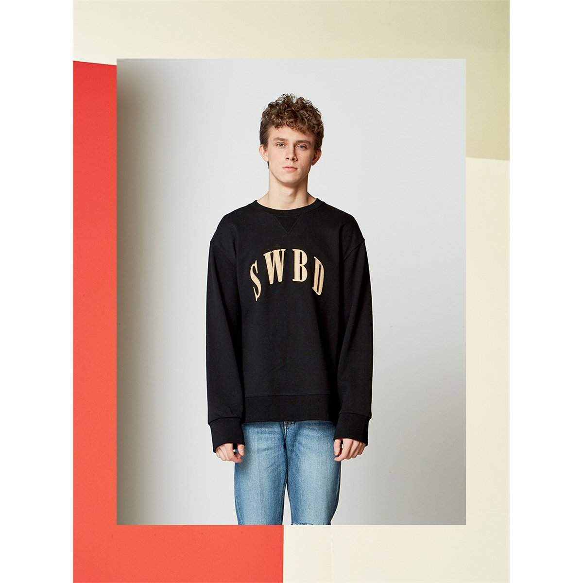 [소윙바운더리스] SWBD LOGO SWEATSHIRT_BK - SSG.COM