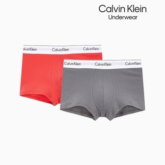 Calvin Klein Underwear 남성 모던코튼 스트레치 2PK 트렁크 (NB1086-GU8)