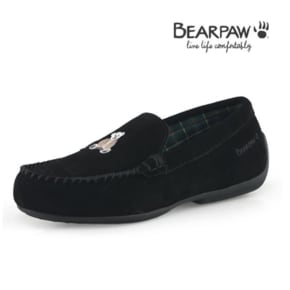 베어파우(BEAR PAW) 여성 모카신 HERMINE BEAR블랙(K2078001)