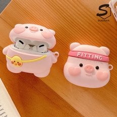 에어팟 프로 1 2세대 러블리 피그 AirPods 케이스