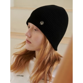 COTTON BEANIE -BLACK 코튼 비니