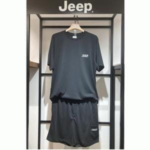 Jeep 지프 아웃도어 반팔티 반바지트레이닝 세트3 JP2TSU3959953