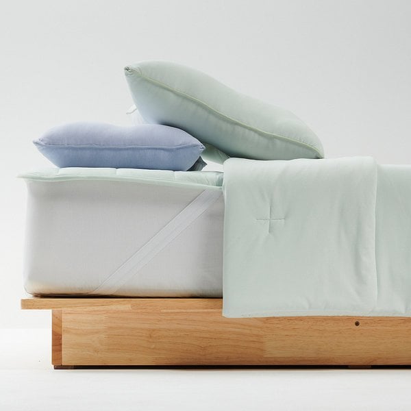 AIR 냉감 워셔블 경추 베개 60x40cm 민트 J606201000645