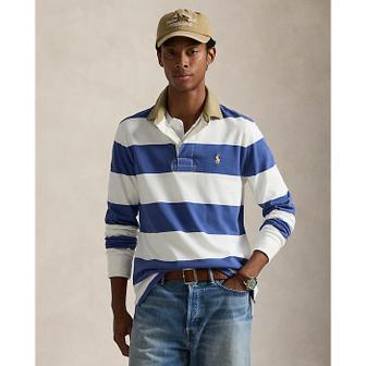 폴로 랄프 로렌 남성 클래식핏 카키 칼라 럭비 셔츠(MNPOKNI16824870400)