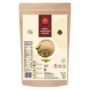 카다멈 그린 카다몸 카다몬 파우더 소두구 100% 천연 Cardamom 천연 향신료 100g