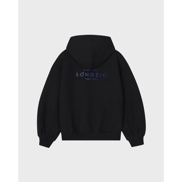 [파주점] 옴므 엠블럼 코쿤 후드 티셔츠 SI2TS917BK