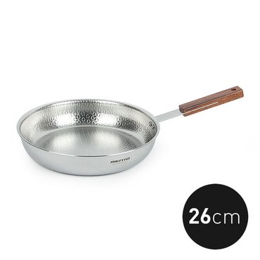 키친아트 멘토 통5중 엠보 인덕션 스텐후라이팬 26cm