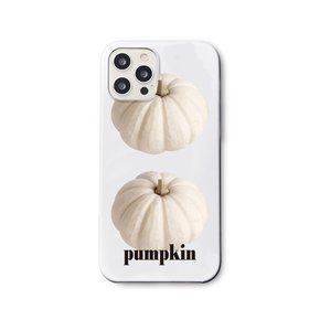 WHITE PUMPKIN PHONE CASE HARD