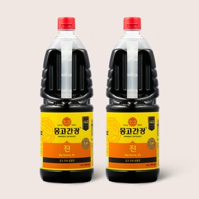 [몽고식품] 진간장 1.8L x 2개