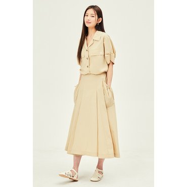 JJ지고트 스트링 포켓 백 밴딩 스커트GP6A0SKR51