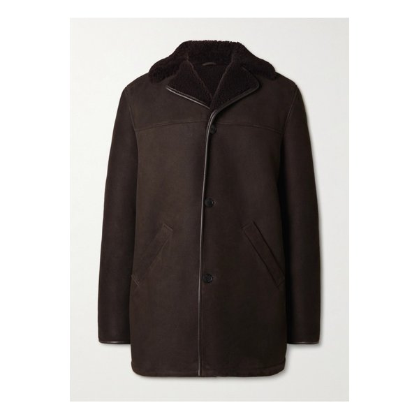 미스터 피 시어링 코트 브라운 1647597344428762